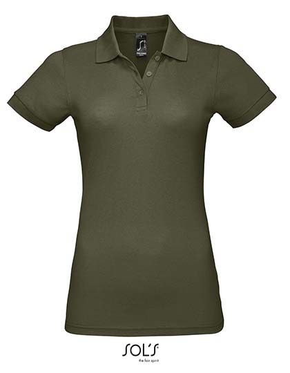 Womens Polo Shirt Prime 3XL Army